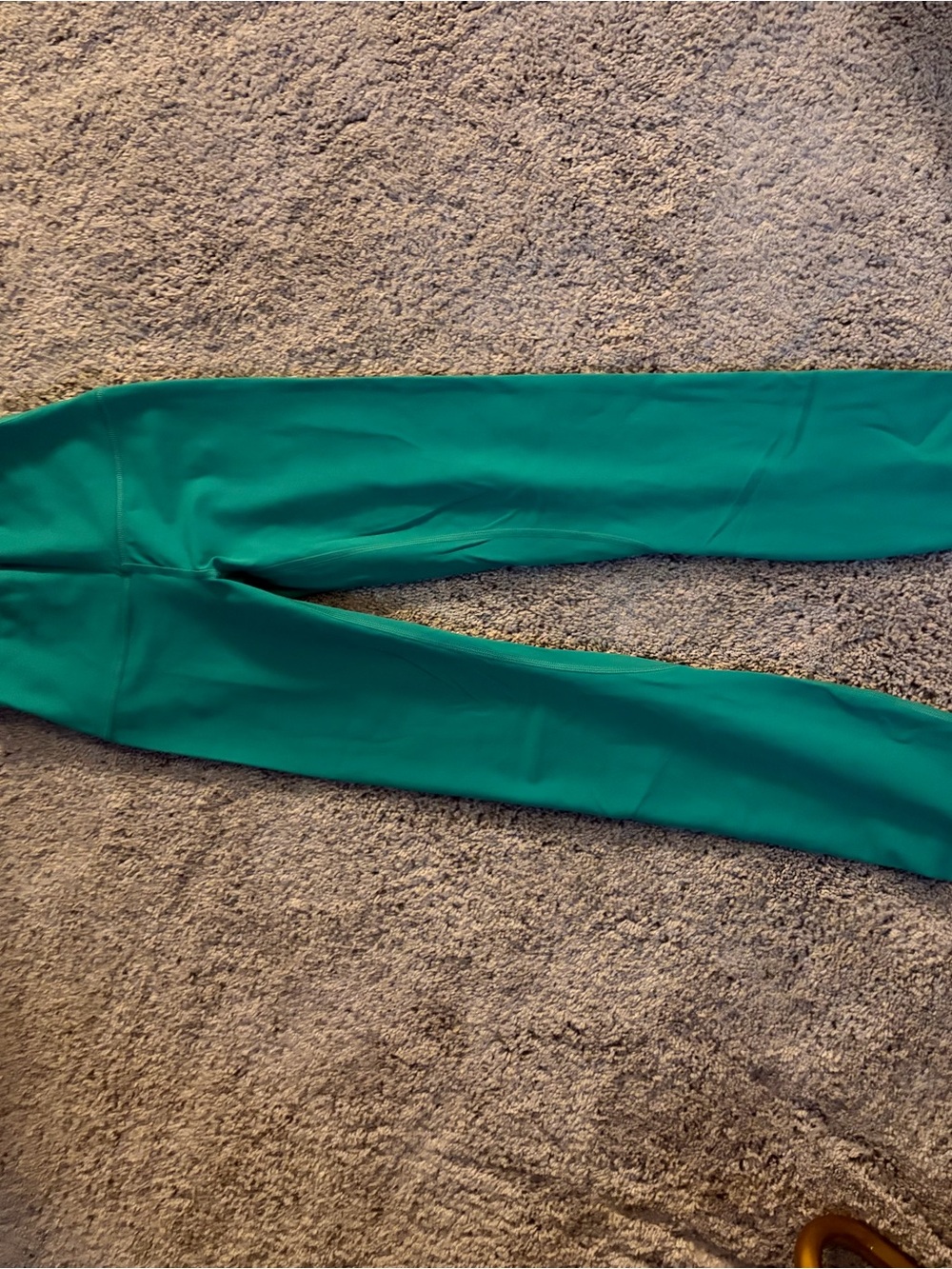 lululemon athletica Teal Green Leggings 28 inch inseam